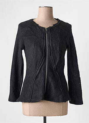 Jachete casual guler rotund negru ARELINE femeie