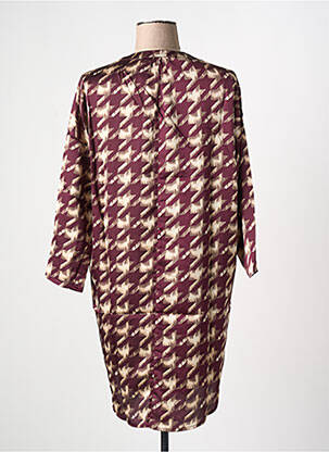 Rochie scurtă mâneci lungi mâneci lungi violet ARELINE femeie