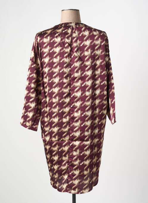 Rochie scurtă violet ARELINE femeie