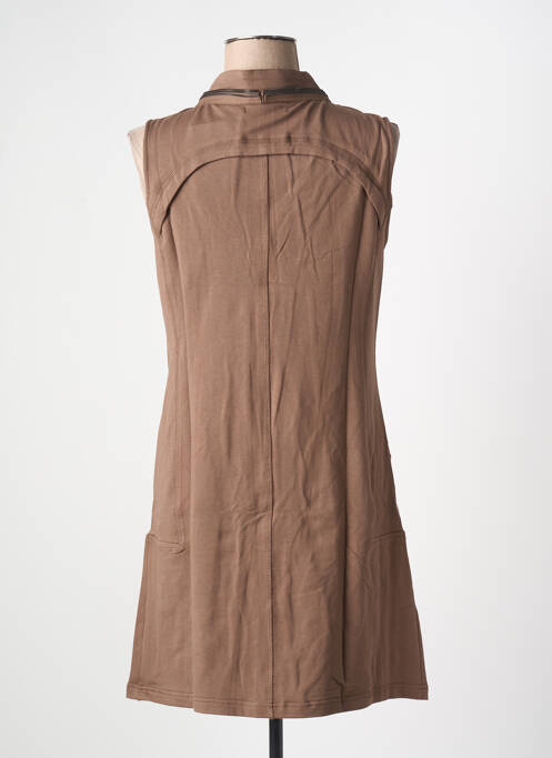 Rochie midi maro ARELINE femeie