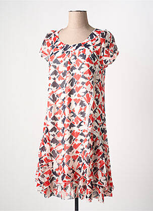 Rochie midi roșu ARELINE femeie