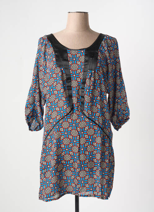 Rochie scurtă albastru ARELINE femeie