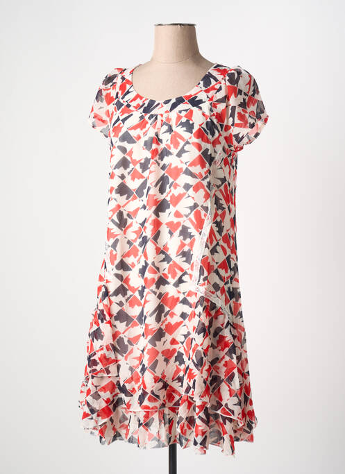 Rochie midi roșu ARELINE femeie