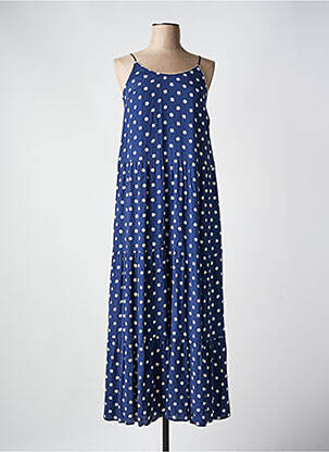 Rochie lungă albastru LE TEMPS DES CERISES femeie