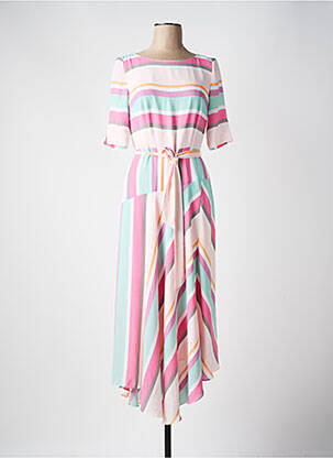 Rochie lungă roz COMMA, femeie