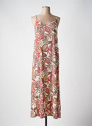 Rochie lungă maro GARCIA femeie