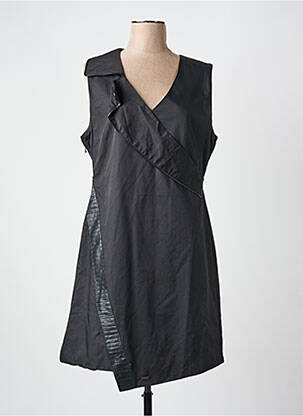 Rochie midi negru SALT & PEPPER femeie