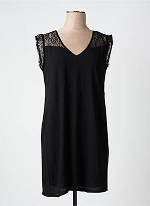 Rochie scurtă fără mâneci fără mâneci negru AKOZ DE TOI femeie