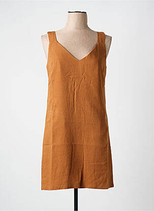 Rochie scurtă maro Y'COO femeie