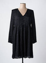 Rochie scurtă mâneci lungi mâneci lungi negru LE TEMPS DES CERISES femme