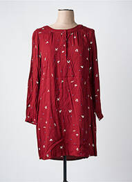 Rochie scurtă mâneci lungi mâneci lungi portocaliu NICE THINGS femeie
