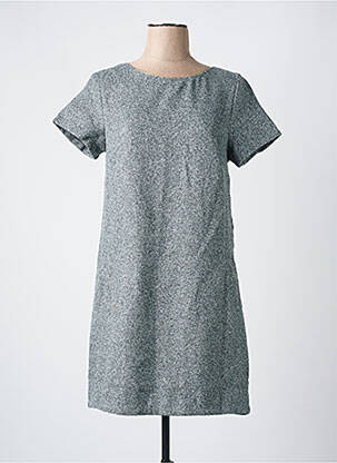 Rochie scurtă mâneci scurte mâneci scurte gri NOEMIE & CO femeie