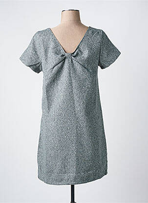 Rochie scurtă mâneci scurte mâneci scurte gri NOEMIE & CO femeie