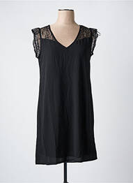 Rochie scurtă mâneci scurte mâneci scurte negru AKOZ DE TOI femeie