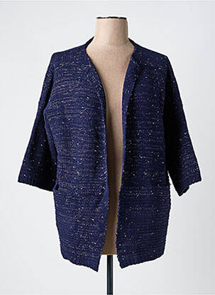 Vestă cu mâneci lungi albastru SEE U SOON femeie