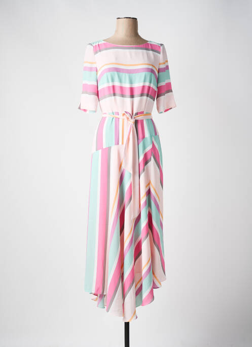 Rochie lungă roz COMMA, femeie