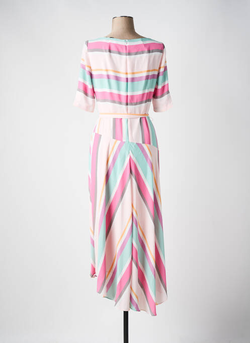 Rochie lungă roz COMMA, femeie