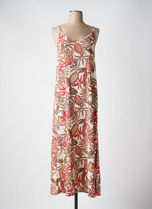 Rochie lungă maro GARCIA femeie