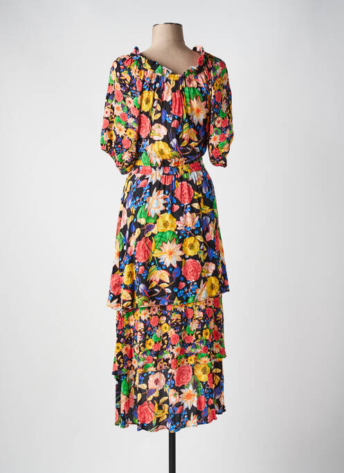 Rochie lungă negru DESIGUAL femeie