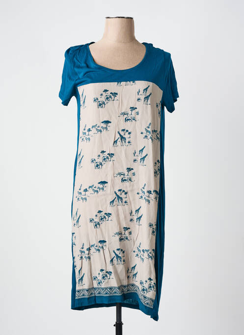 Rochie midi albastru NICE THINGS femeie