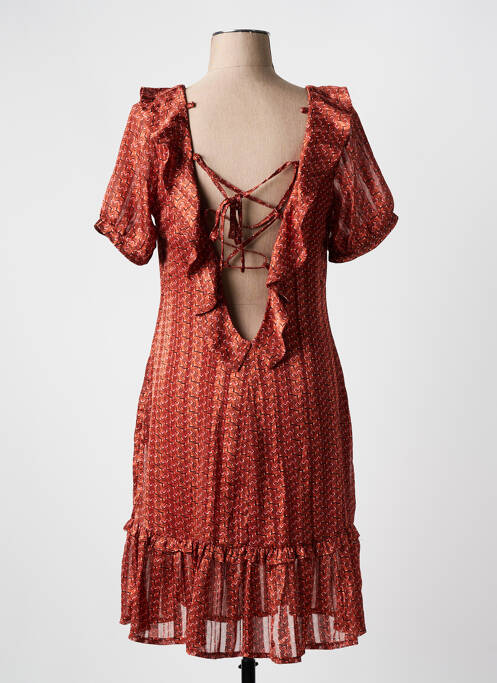 Rochie midi portocaliu MOLLY BRACKEN femeie