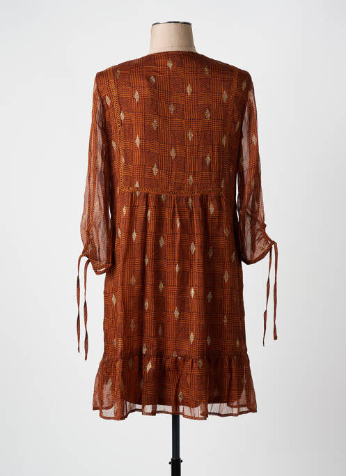 Rochie scurtă portocaliu GRACE & MILA femeie