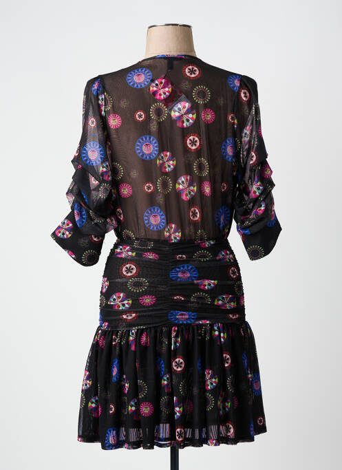 Rochie scurtă negru DESIGUAL femeie