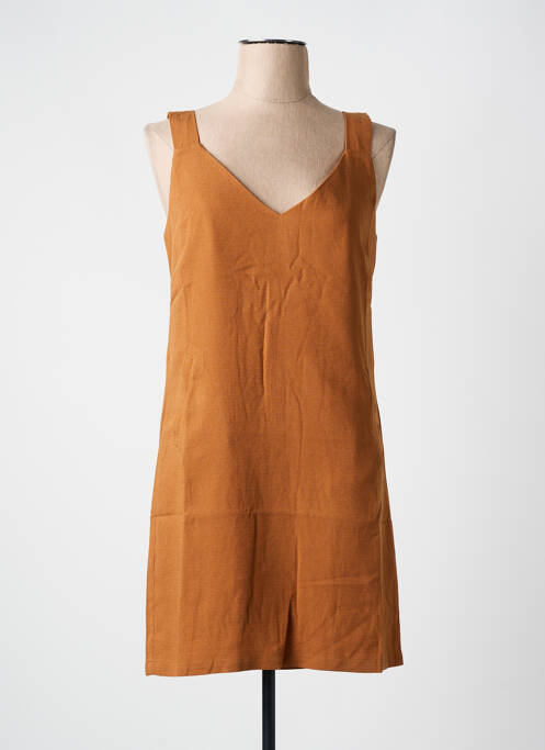 Rochie scurtă maro Y'COO femeie