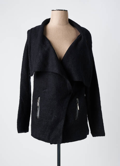 Vestă cu mâneci lungi negru JULIE BY JCL femeie