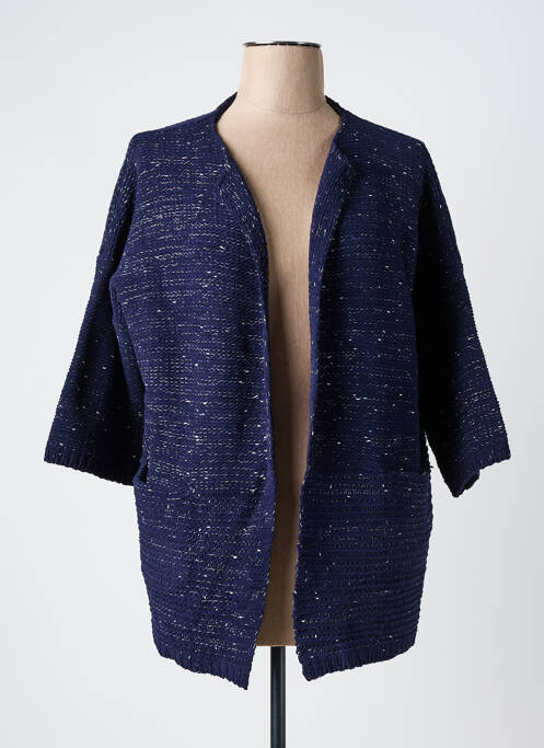 Vestă cu mâneci lungi albastru SEE U SOON femeie