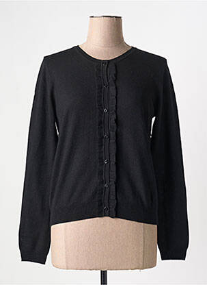 Vestă cu mâneci lungi negru NICE THINGS femeie