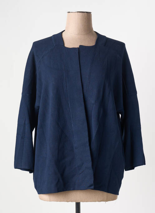 Vestă cu mâneci lungi albastru TRICOTONIC femeie