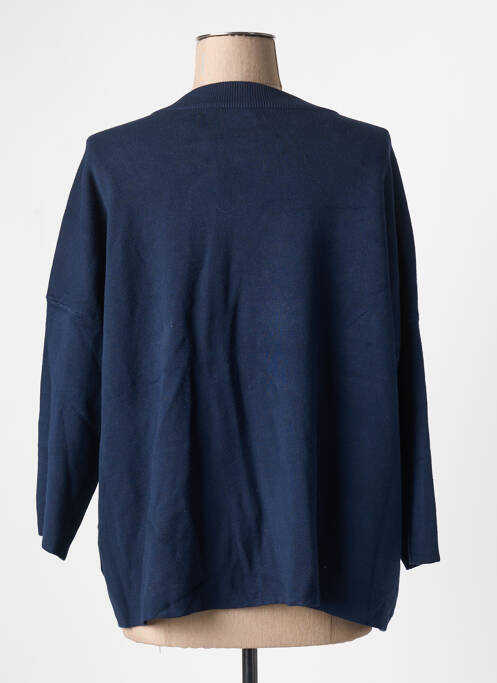 Vestă cu mâneci lungi albastru TRICOTONIC femeie