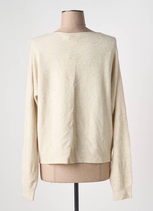 Vestă cu mâneci lungi bej SIGNE NATURE femeie