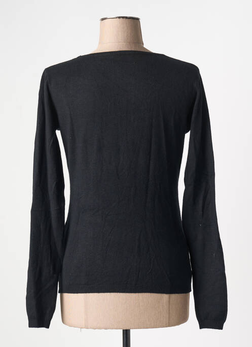 Vestă cu mâneci lungi negru TRICOTONIC femeie