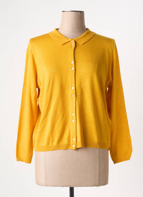 Vestă cu mâneci lungi galben RUE MAZARINE femeie