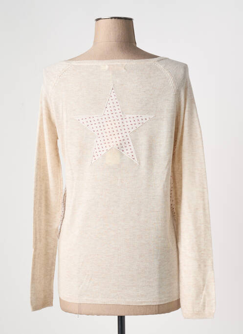 Top bej LA P'TITE ETOILE femeie