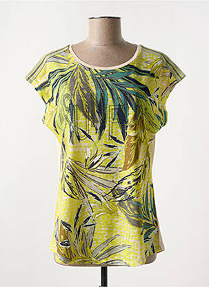 Tricou imprimeu fantezie mâneci scurte verde BETTY BARCLAY femeie