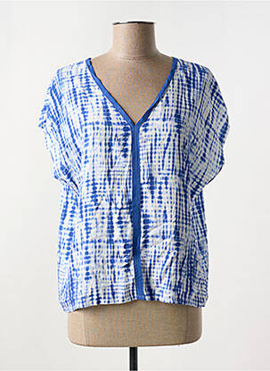 Top albastru LA FEE MARABOUTEE femeie