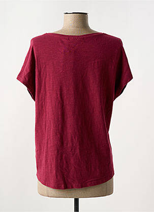 Tricou croială dreaptă mâneci scurte violet ONLY PLAY femeie