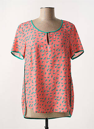 Top portocaliu SEE U SOON femeie