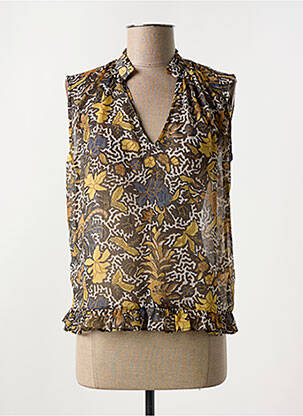 Top galben MORGAN femeie