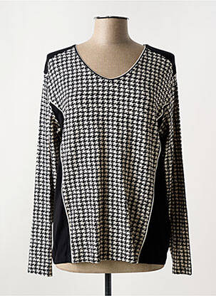 Tricou mâneci lungi mâneci lungi negru GRIFFON femeie