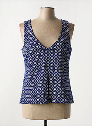 Top albastru NICE THINGS femeie