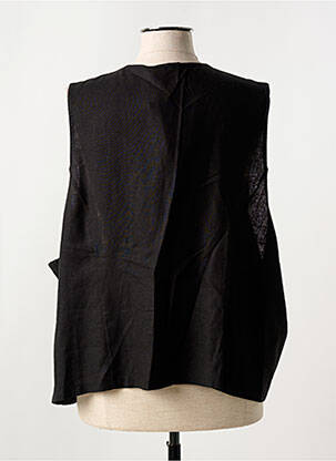 Jachete casual croială dreaptă negru COULEURS DU TEMPS femeie