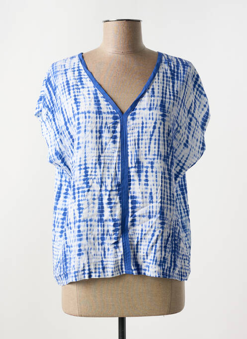 Top albastru LA FEE MARABOUTEE femeie