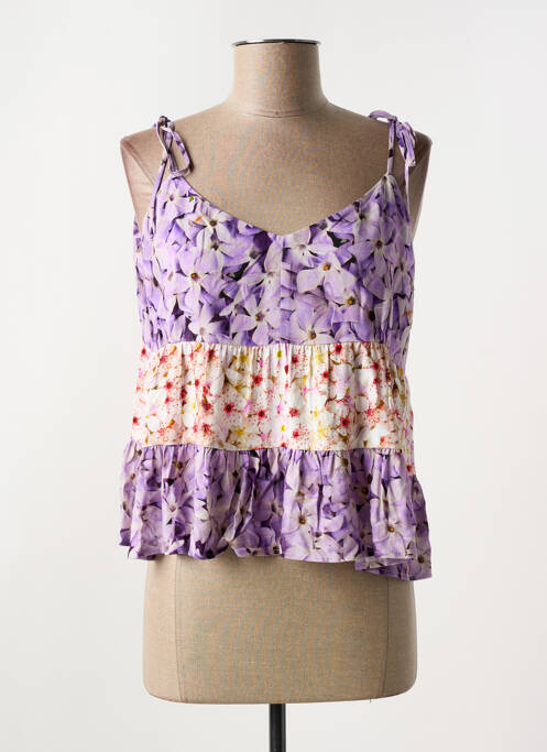 Top violet DESIGUAL femeie