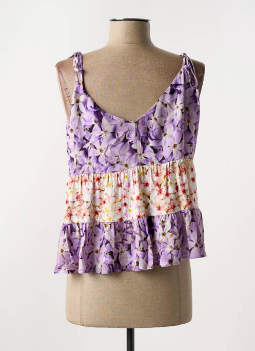 Top violet DESIGUAL femeie
