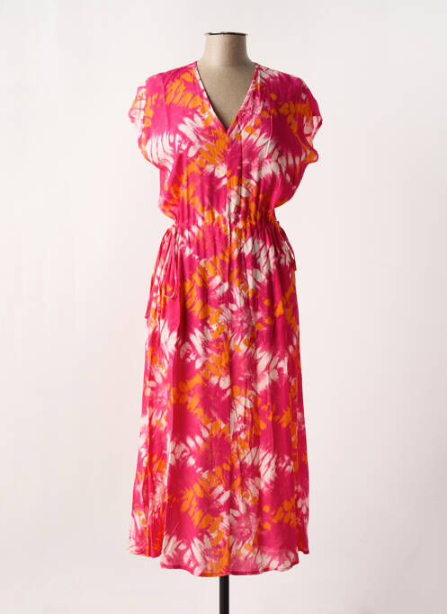 Rochie lungă roz LA FEE MARABOUTEE femeie