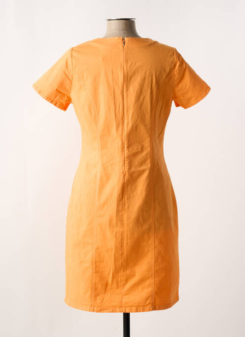 Rochie midi portocaliu FRANCE RIVOIRE femeie